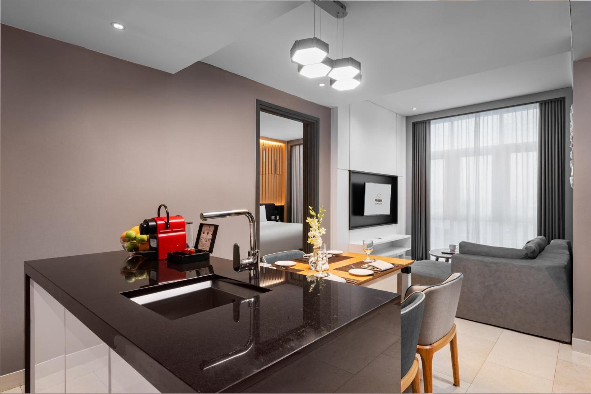 فندق فريزر بليس بوتري هاربر نوساجايا المظهر الخارجي الصورة A typical apartment at The Panorama
