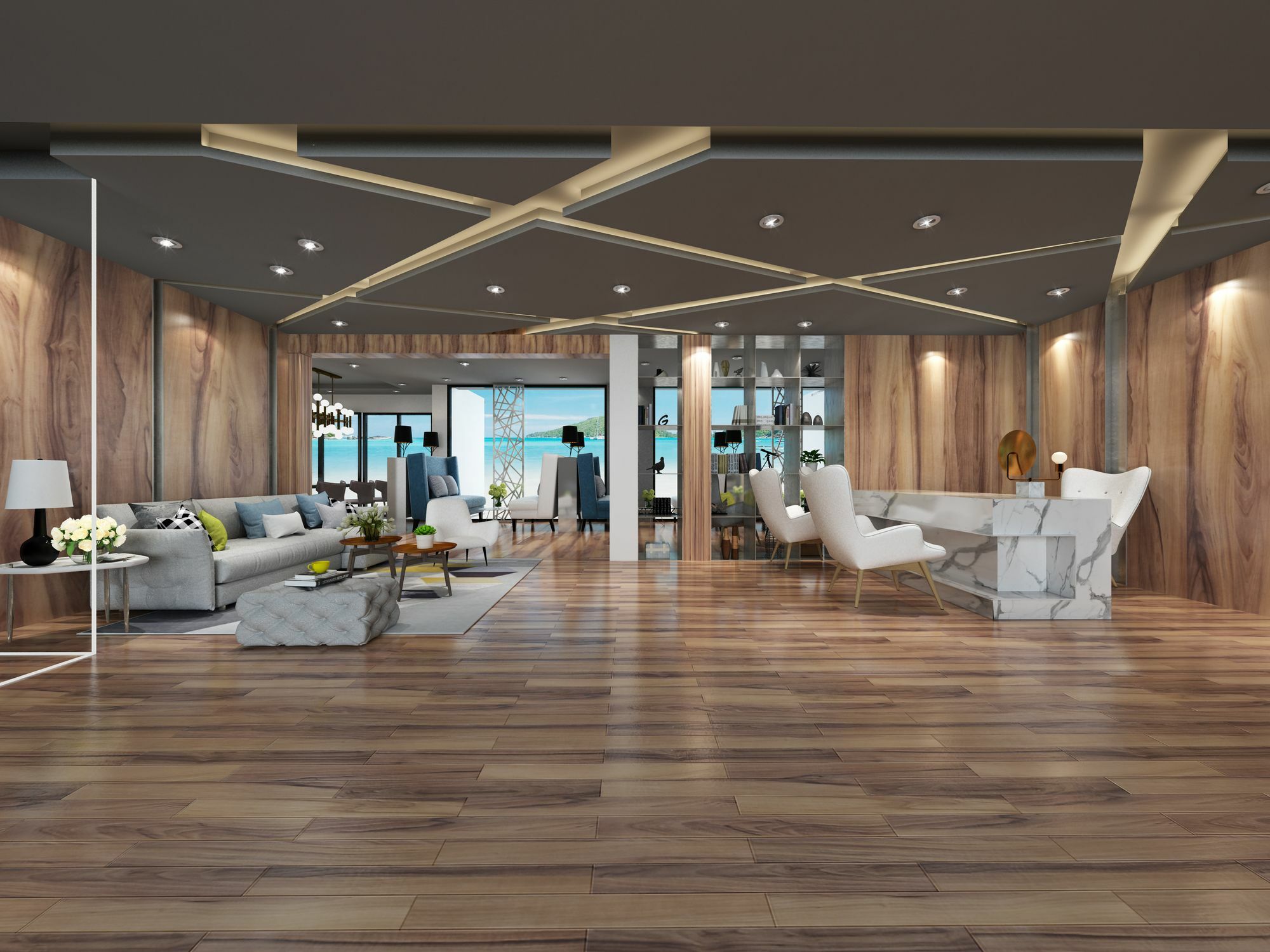 فندق فريزر بليس بوتري هاربر نوساجايا المظهر الخارجي الصورة 3D interior rendering